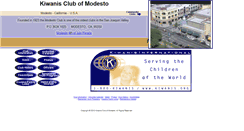 Desktop Screenshot of modesto-kiwanis.org